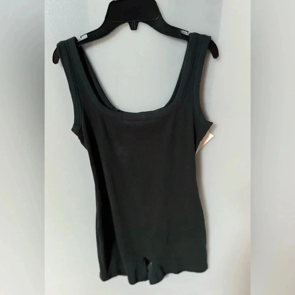 SKIMS Cotton Rib One Piece Women’s Bodysuit Black Size Large $78.00 - Picture 3 of 5